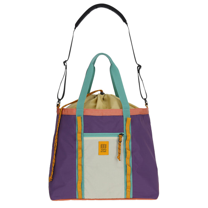 Topo Designs Mountain Utility Tote Loganberry/Bone White
