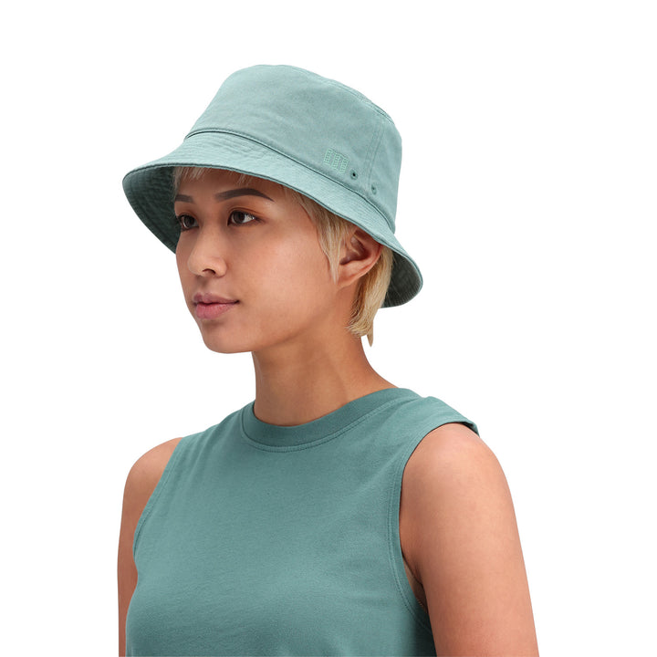 Topo Designs Dirt Bucket Hat Sea Pine