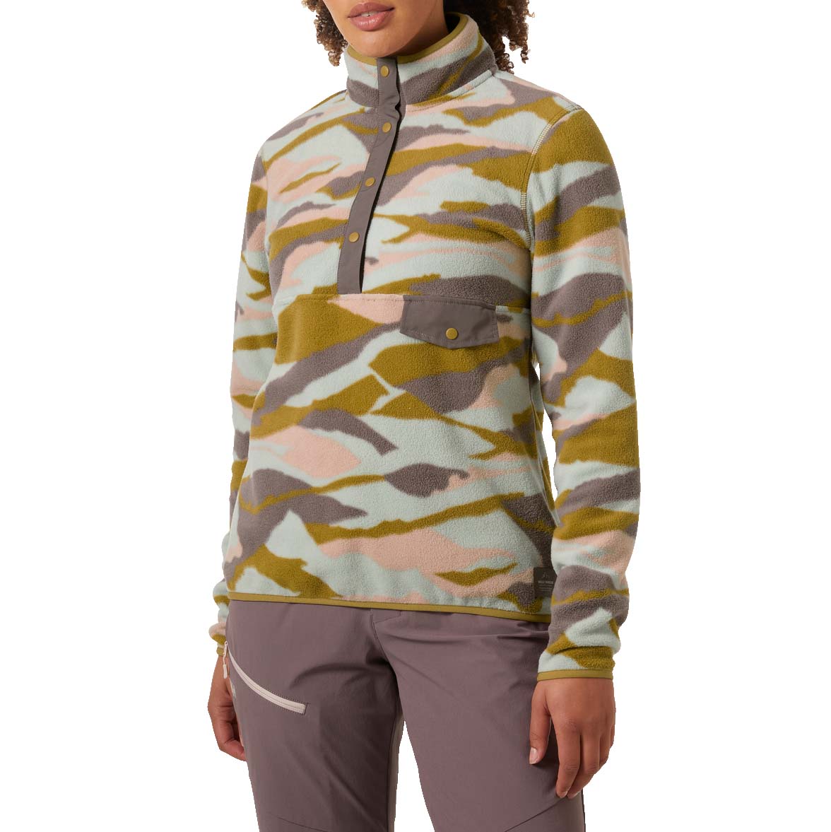 Helly Hansen Maridalen Fleece - Women's Sparrow Grey/Fjord Camo