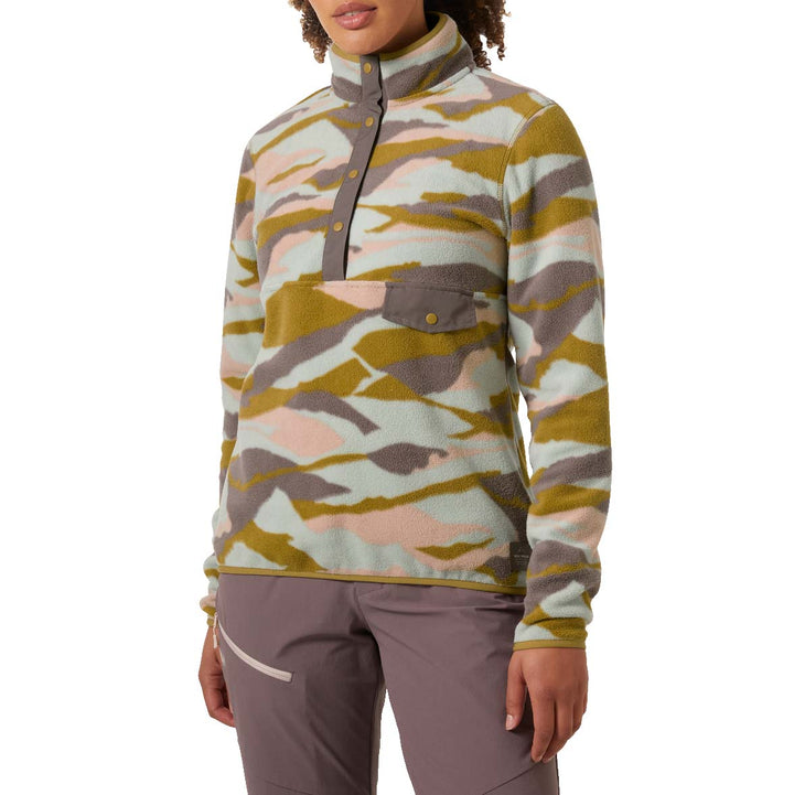 Helly Hansen Maridalen Fleece - Women's Sparrow Grey/Fjord Camo