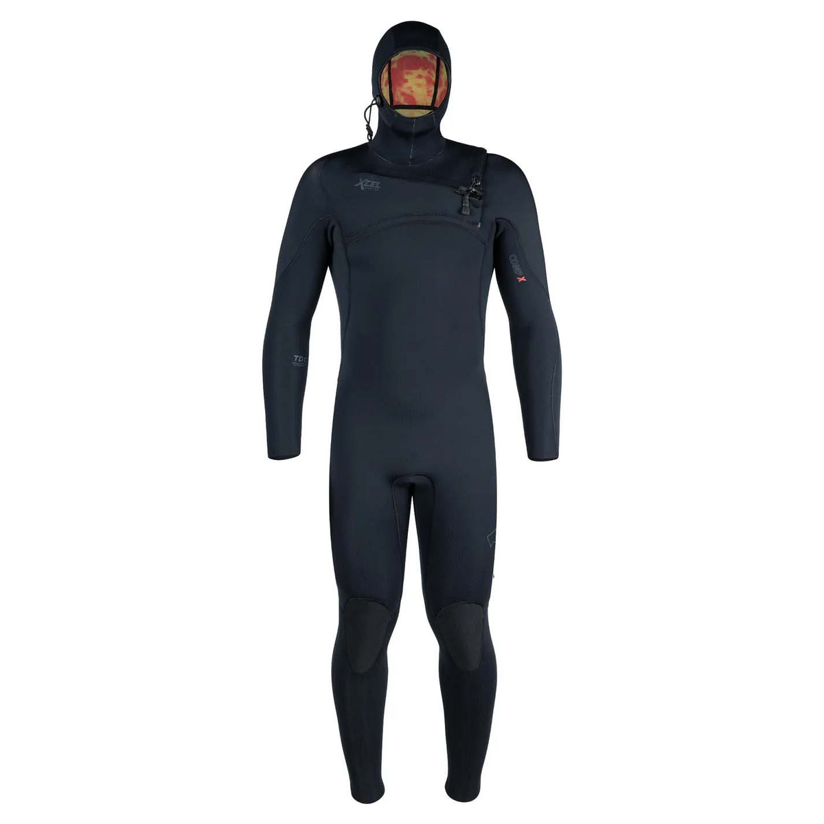 XCEL 4.5/3.5 Comp X Hooded Wetsuit Black