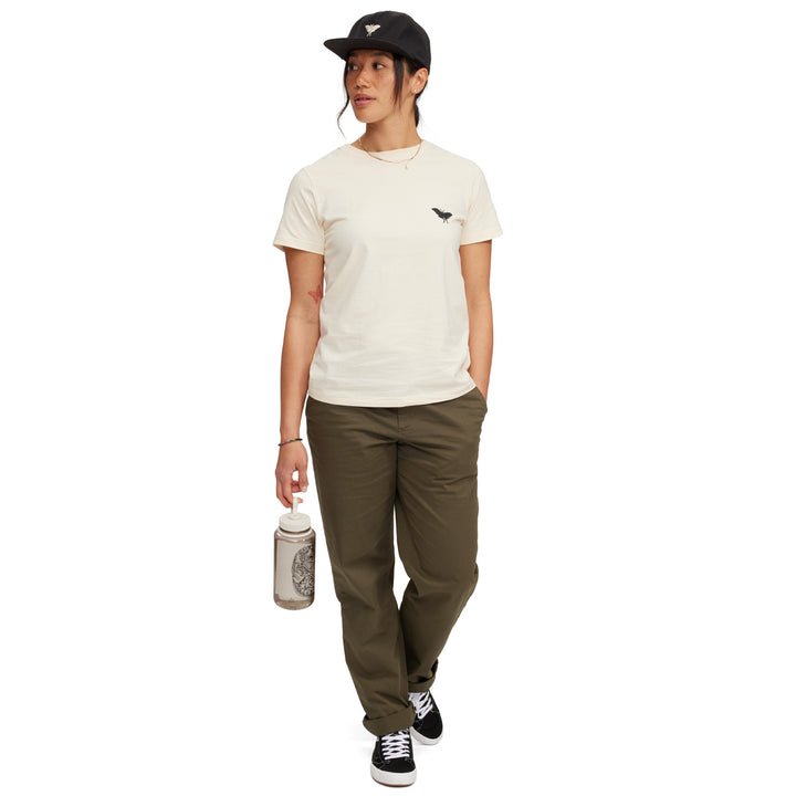 evo International Women's Day T-Shirt - Women's Whispering White-Sarah King