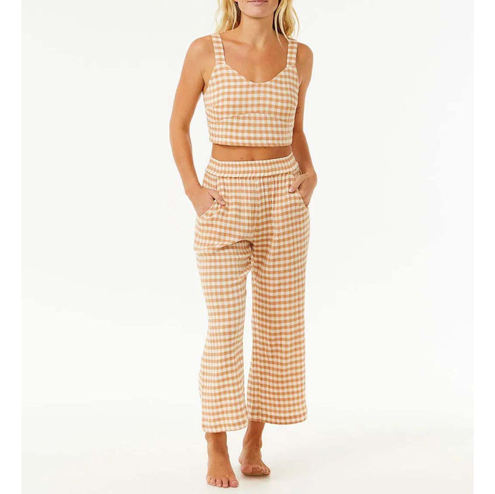 Rip Curl Premium Surf Check Pants - Women's Light Brown
