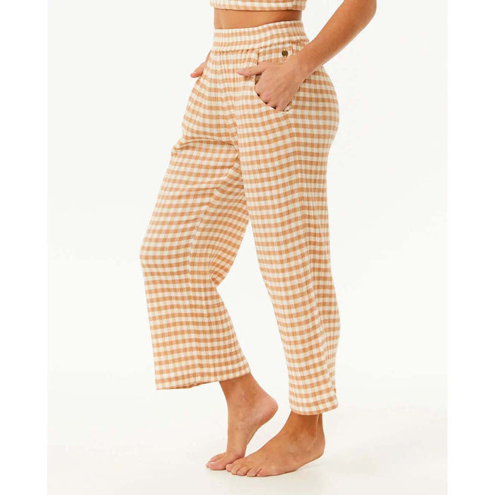 Rip Curl Premium Surf Check Pants - Women's Light Brown