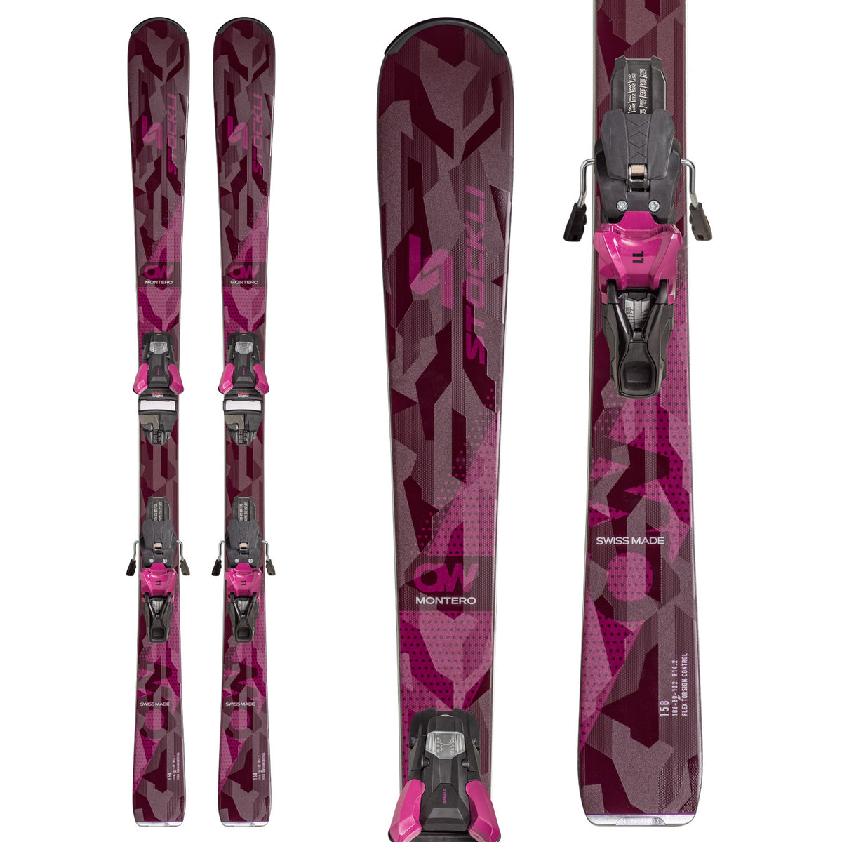 Stöckli Montero AW Skis + Strive 11D Bindings - Women's 2025