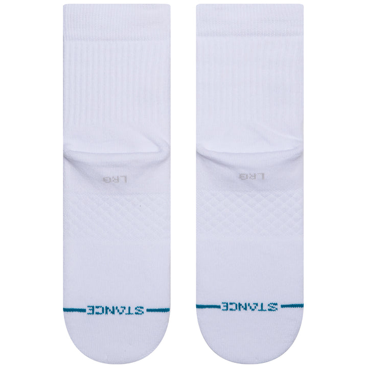 Stance Icon Quarter Socks White