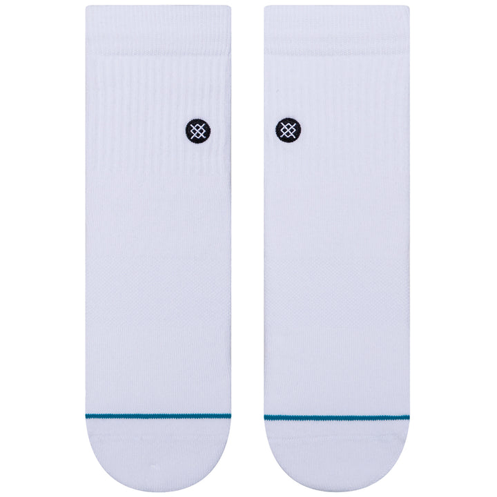 Stance Icon Quarter Socks White