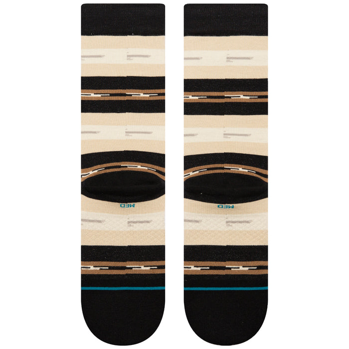 Stance Trail Bound Crew Socks Black