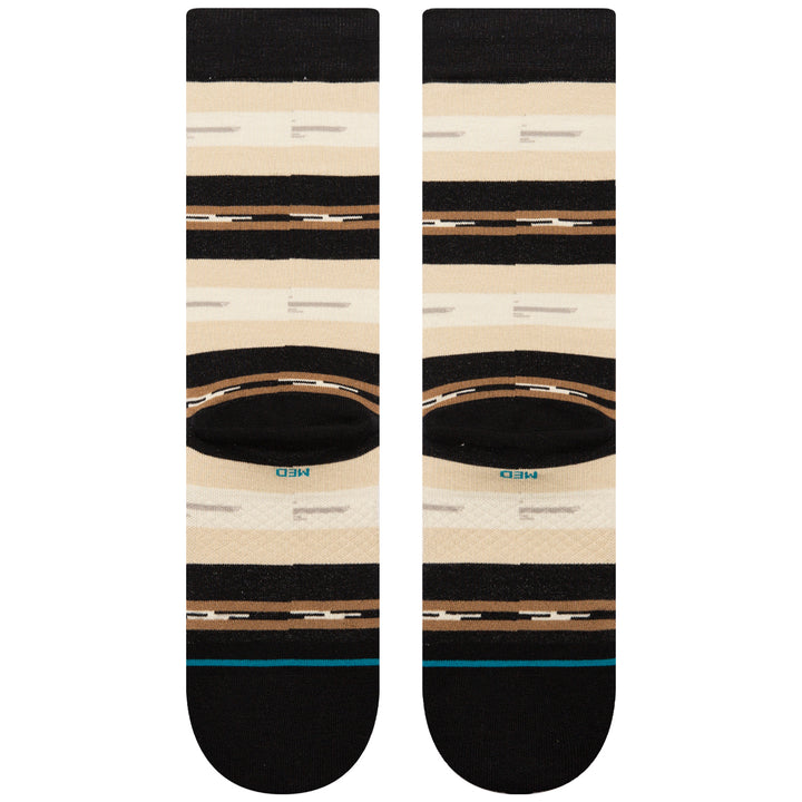 Stance Trail Bound Crew Socks Black