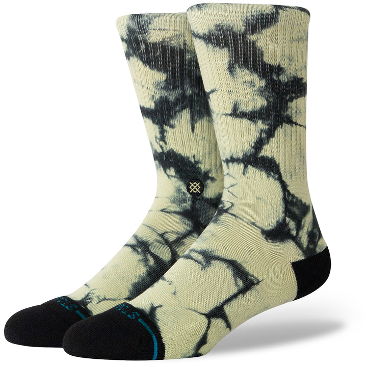 Stance Well Worn Socks Green Black