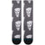 Stance Pizza Face Socks White Black