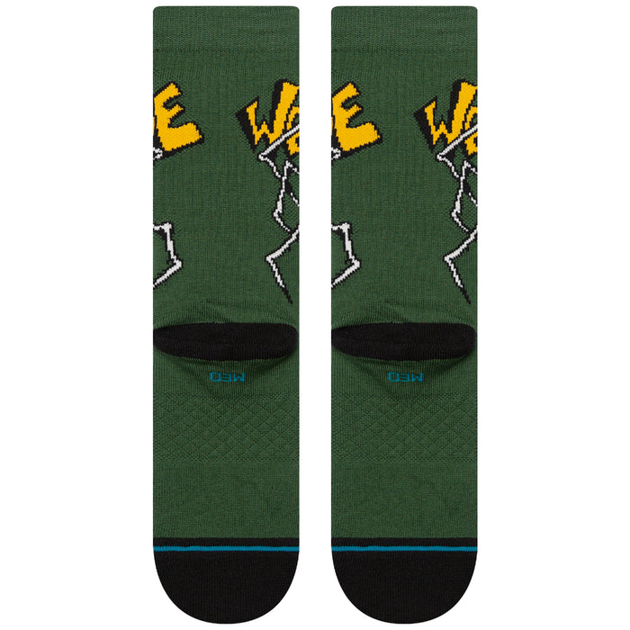 Stance Welcome Wilbur Crew Socks Green