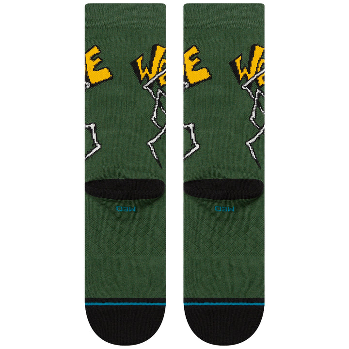 Stance Welcome Wilbur Crew Socks Green