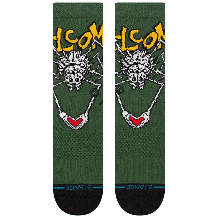 Stance Welcome Wilbur Crew Socks Green