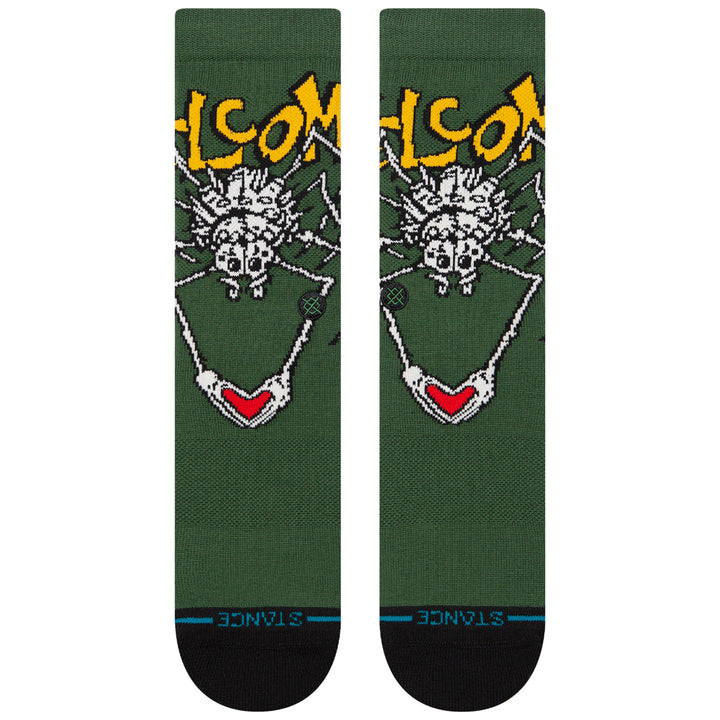 Stance Welcome Wilbur Crew Socks Green