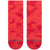 Stance Dye Namic Quarter Socks Red