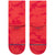 Stance Dye Namic Quarter Socks Red