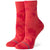 Stance Dye Namic Quarter Socks Red