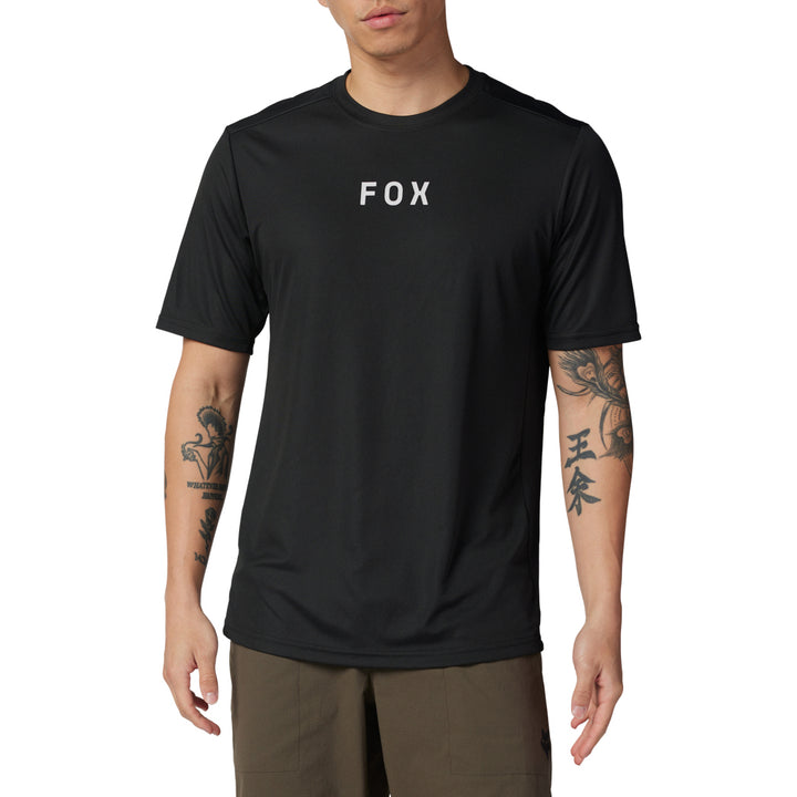 Fox Racing Ranger Short-Sleeve Jersey Moth Black