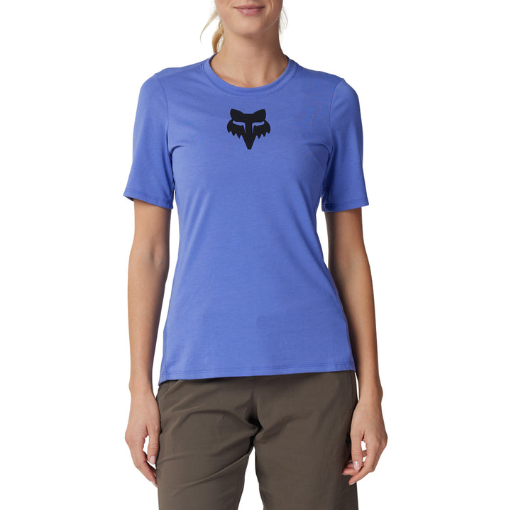 Fox Racing Ranger Short-Sleeve Jersey - Women's Foxhead Violet