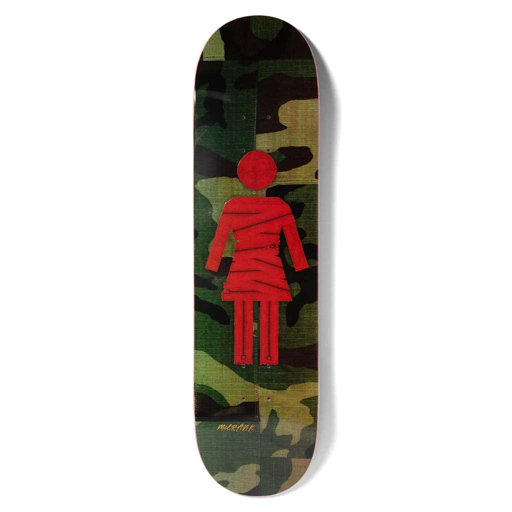 Girl McCrank Scraps 8.25 Skateboard Deck