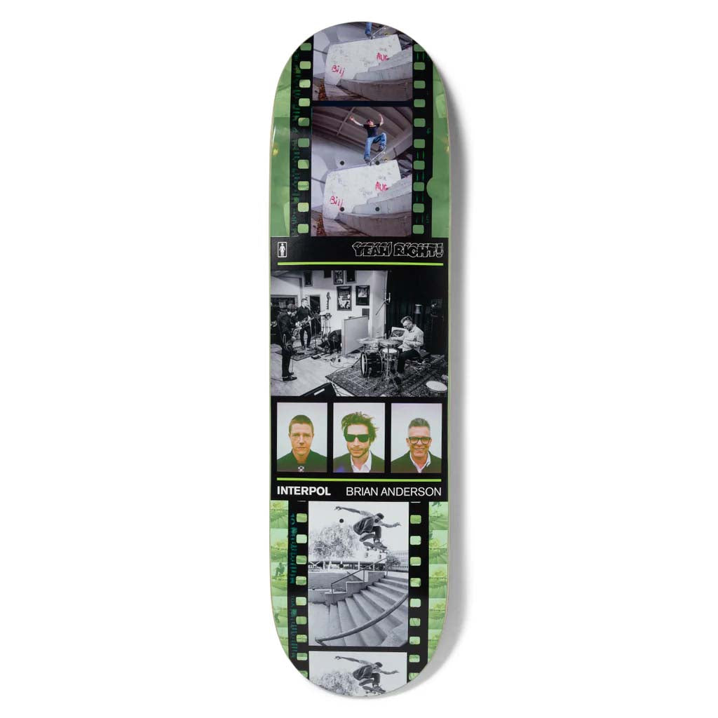 Girl Yeah Right Interpol X BA X Atiba 8.5 Skateboard Deck