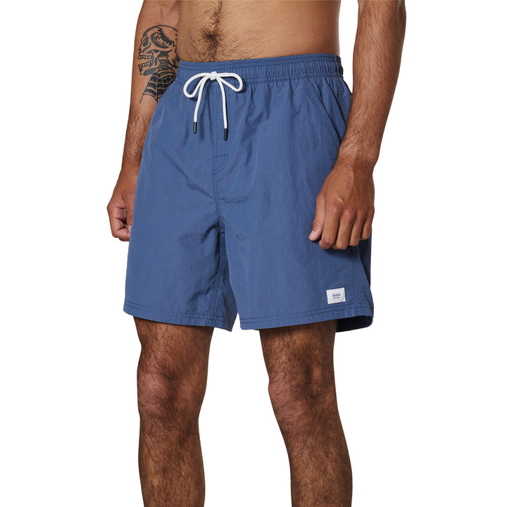 Katin Poolside Volley Trunks - Men's Washed Blue