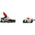 Salomon Strive 16 MN Ski Bindings White / Fiery Red (747)