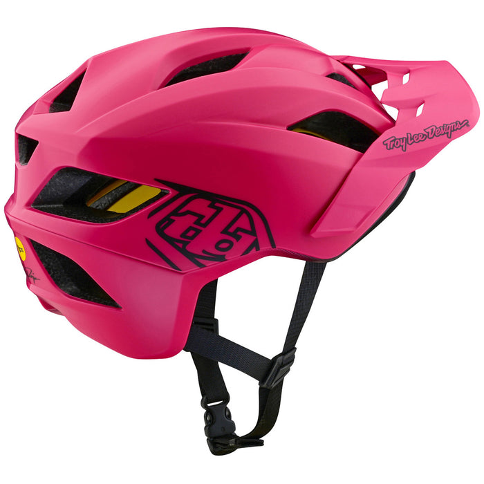 Troy Lee Designs Flowline MIPS Bike Helmet Point Raspberry