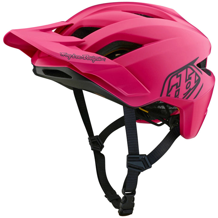 Troy Lee Designs Flowline MIPS Bike Helmet Point Raspberry