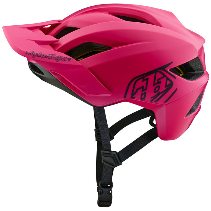 Troy Lee Designs Flowline MIPS Bike Helmet Point Raspberry
