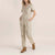 Roark Layover Short-Sleeve Jumpsuit - Women's Stone