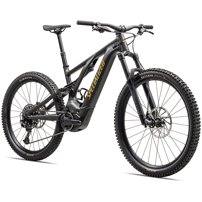 Specialized Turbo Levo Alloy E-Mountain Bike 2023 Satin Dark Moss Green/Harvest Gold