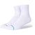 Stance Icon Quarter Socks White