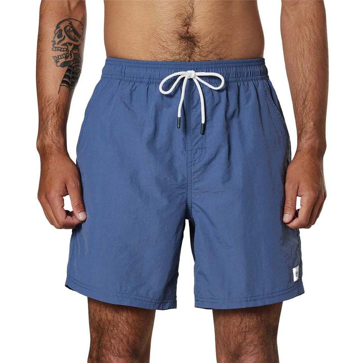 Katin Poolside Volley Trunks - Men's Washed Blue