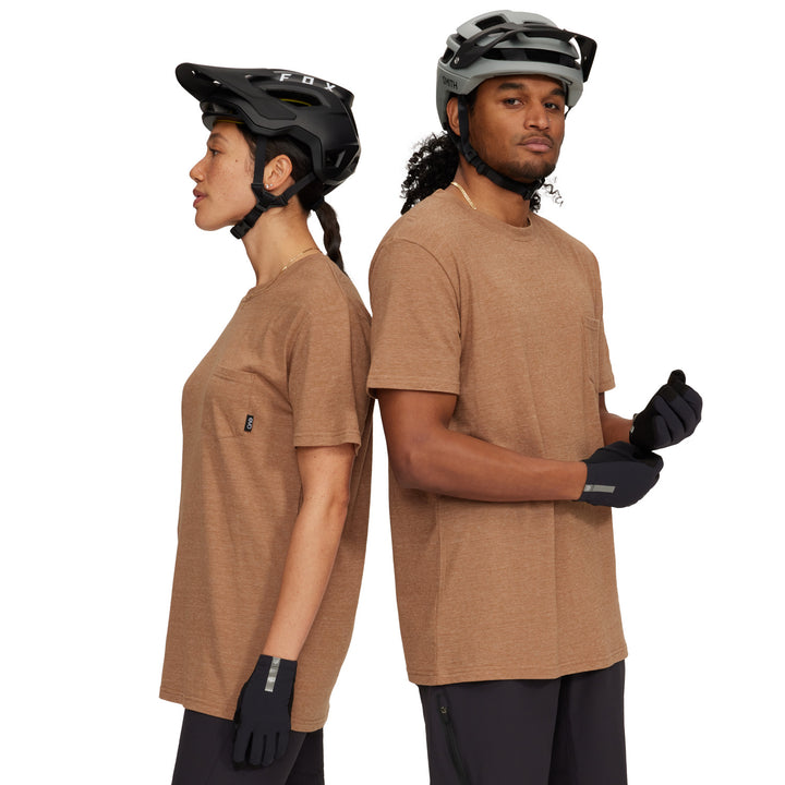 evo Tri-Blend Pocket T-Shirt - Unisex Espresso