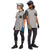 evo Tri-Blend Pocket Henley - Unisex Grey/Charcoal