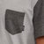 evo Tri-Blend Pocket Henley - Unisex Grey/Charcoal