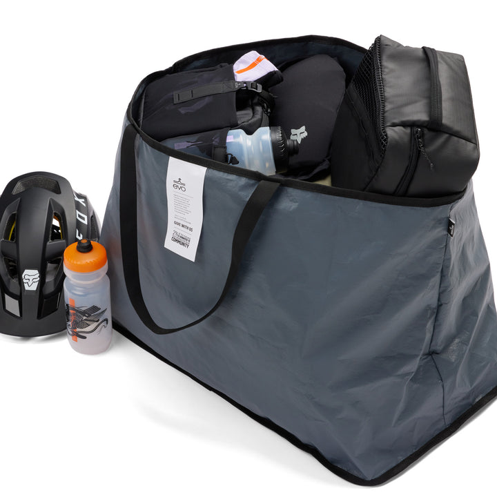 evo Shopping Tote Light Charcoal