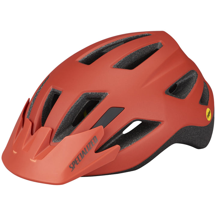Specialized Shuffle Youth LED SB MIPS Bike Helmet - Kids' Satin Redwood