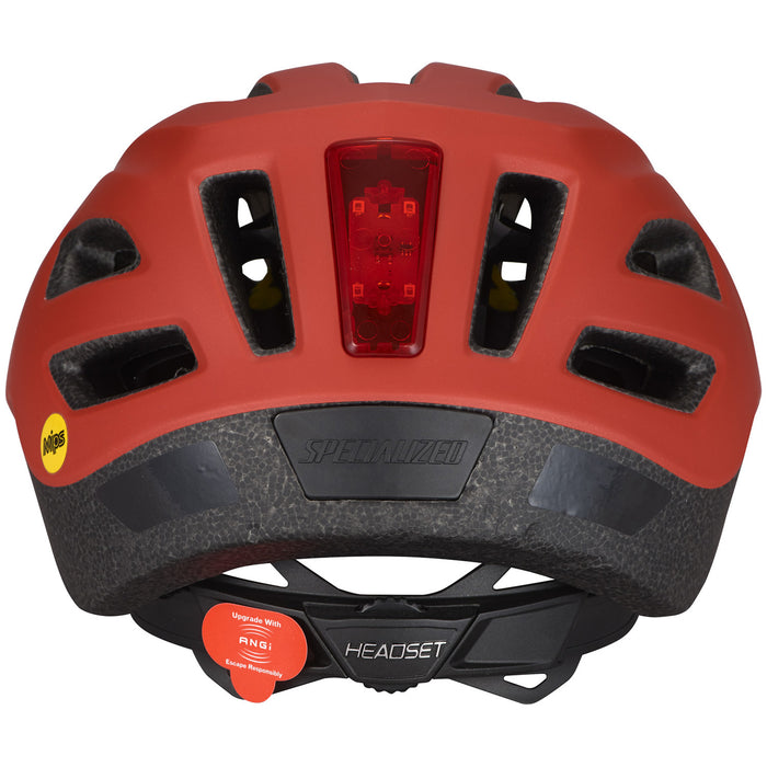 Specialized Shuffle Youth LED SB MIPS Bike Helmet - Kids' Satin Redwood