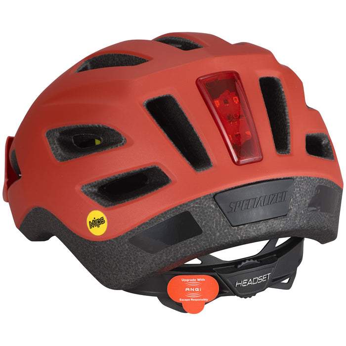 Specialized Shuffle Youth LED SB MIPS Bike Helmet - Kids' Satin Redwood