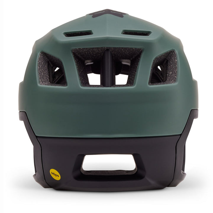 Fox Racing Dropframe Bike Helmet Hunter Green