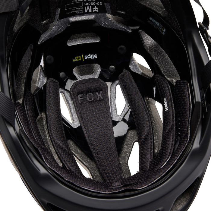 Fox Racing Crossframe Pro Bike Helmet Matte Black