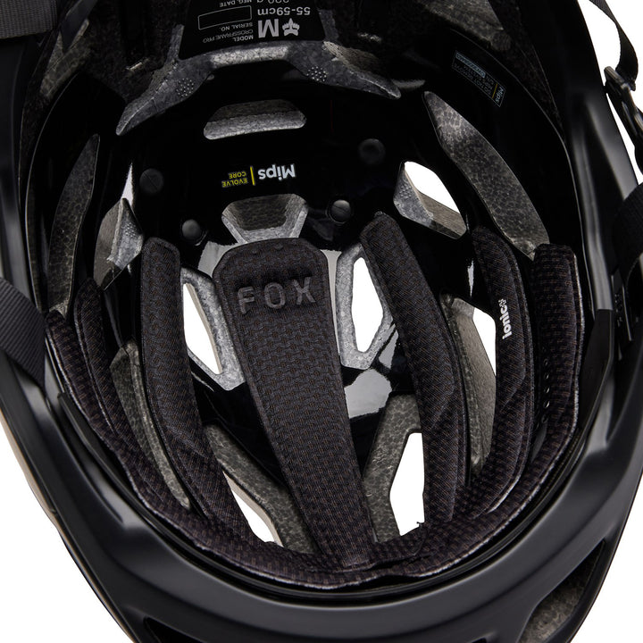 Fox Racing Crossframe Pro Bike Helmet Matte Black