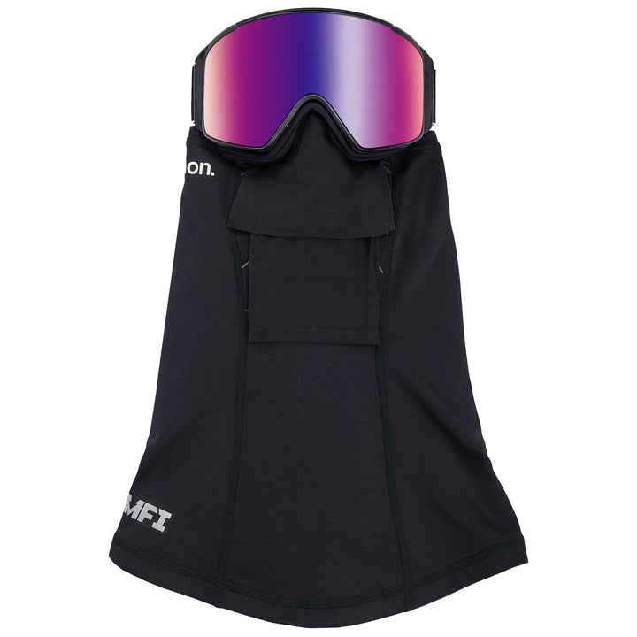 Anon M4S Cylindrical Low Bridge Fit Goggles Black/Perceive Sunny Red+Perceive Cloudy Burst