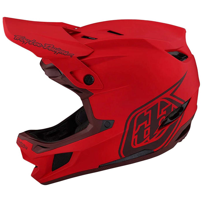 Troy Lee Designs D4 Composite Bike Helmet Stealth Red
