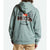Brixton Rising Sun Hoodie - Men's Chinois Green