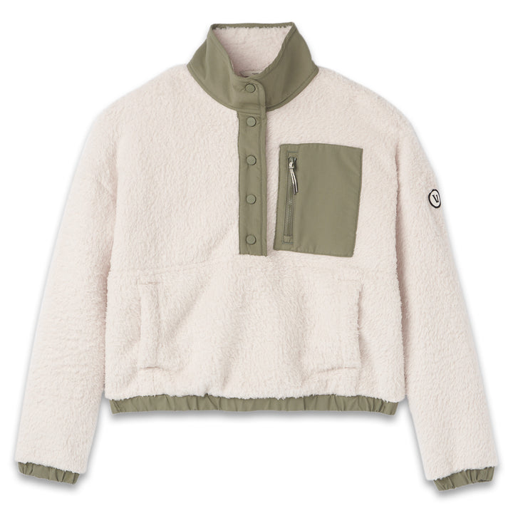 Vuori Cozy Sherpa Popover - Women's Dune