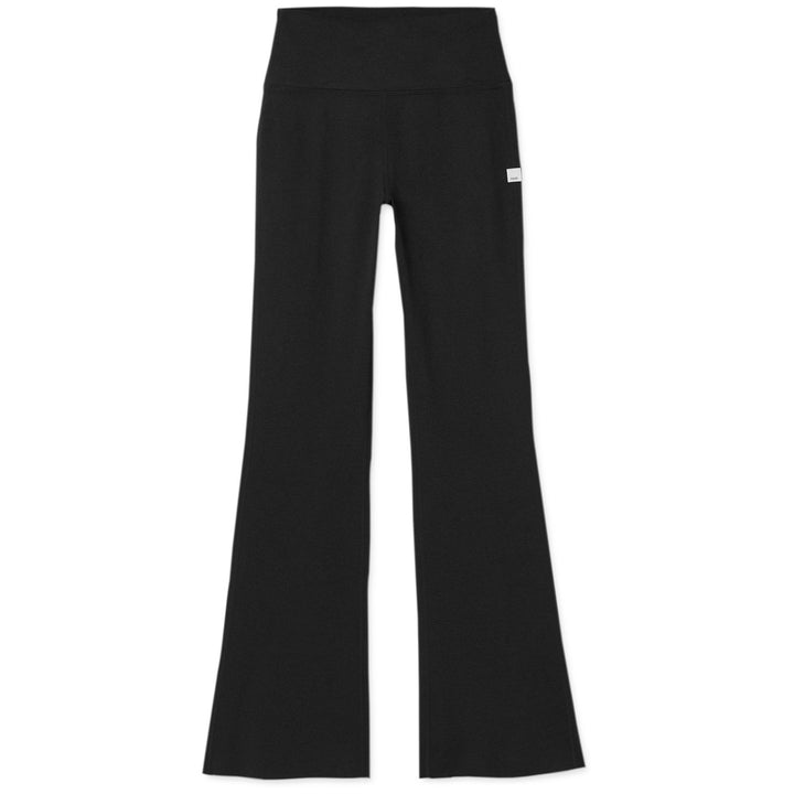 Vuori Halo Slim Flare Pants - Women's Black Heather
